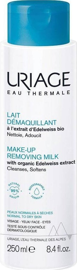 Uriage Make-up Removing Milk Mleczko do demakijażu do skóry normalnej i suchej 250ml
