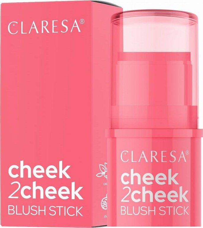 Claresa Claresa Cheek 2 Cheek róż w sztyfcie 02 Neon Coral 6g