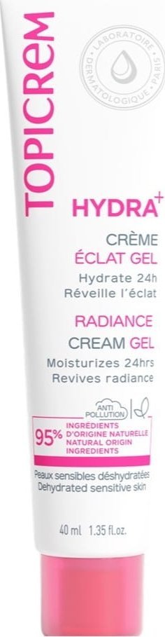 Topicrem Hydra+ Moisturizing Radiance Gel nawilżający żel rozświetlający do twarzy 40ml