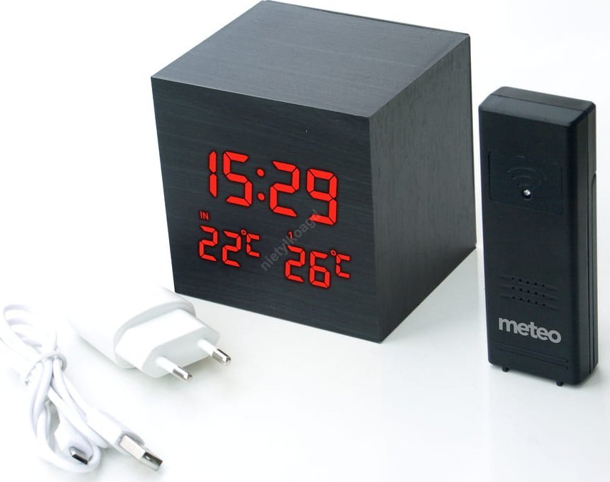 Stacja pogodowa Zegar Meteo ZP28 czarny [311|8]