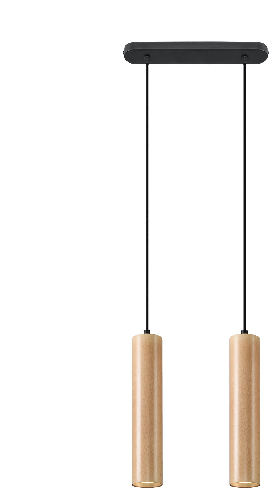 Lampa wisząca Sollux LINO nowoczesna czarny (SL.0637)