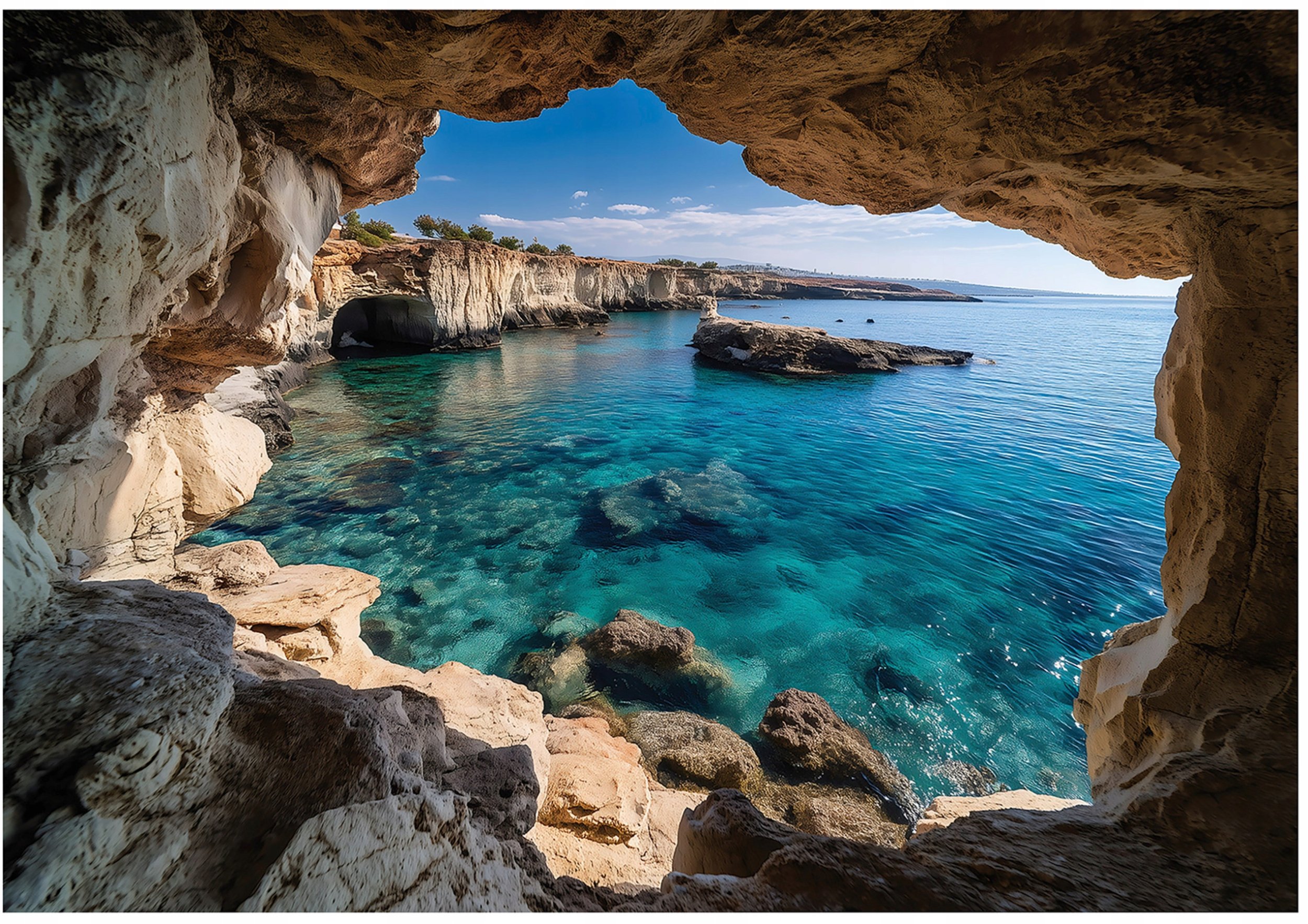 Fototapeta Na Flizelinie 3D Jaskinia Do Sypialni Salonu 300x210