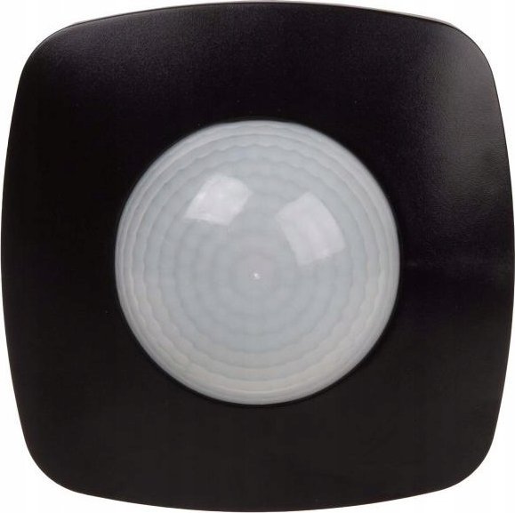 FF Czujnik ruchu na podczerwień do zastosowania w wąskich korytarzach czarny DR-09B