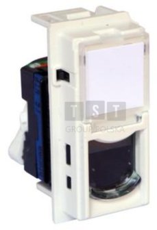 KW4279C6 LIVING NOW gniazdo RJ45 UTP kat.6 1mod. biały KW4279C6