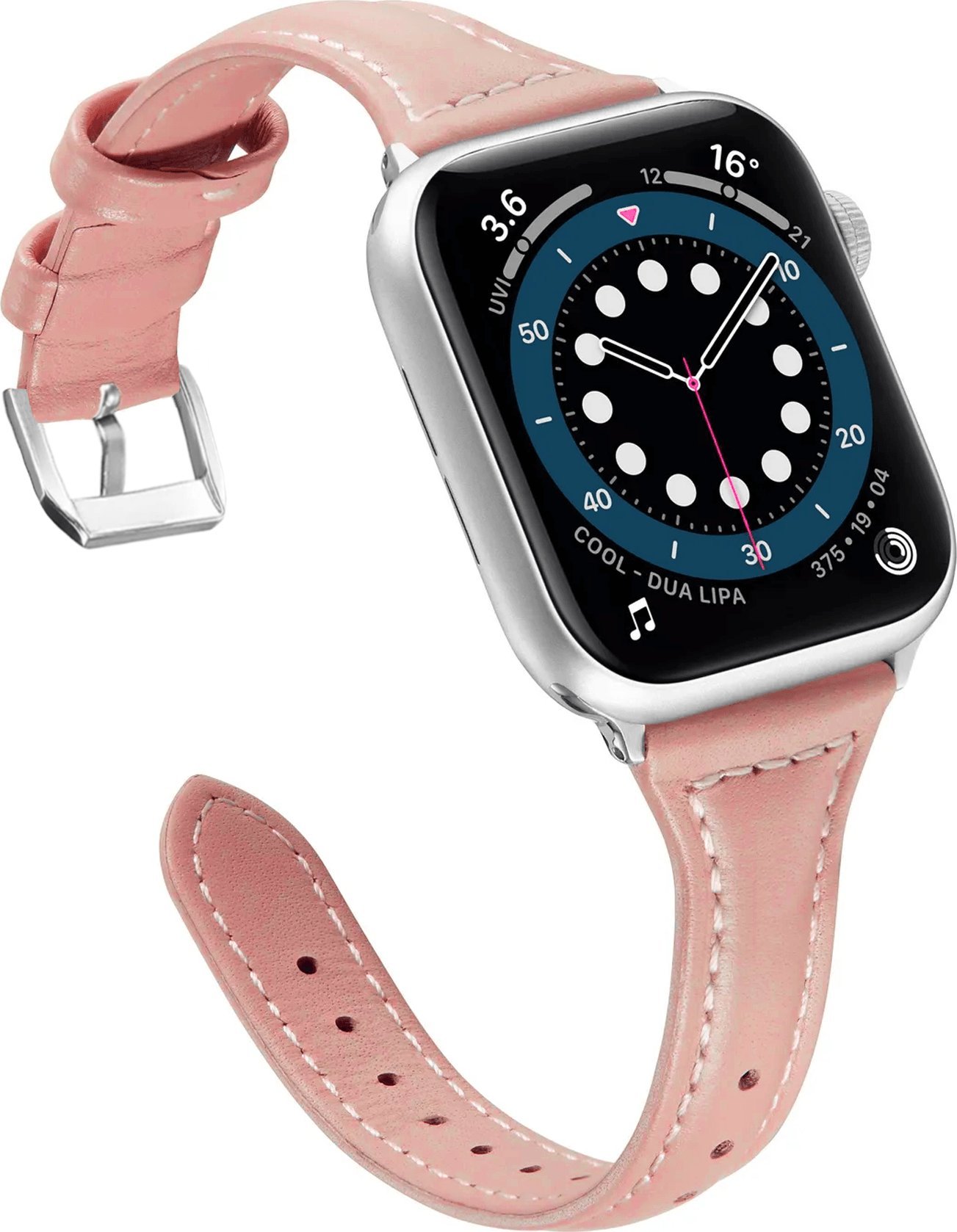 4TechGoods PASEK SKÓRZANY DO APPLE WATCH 5 6 7 8 SE 38 40 41