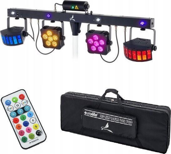 Zestaw Oświetleniowy Eurolite LED KLS Laser Bar Pro FX DMX 4w1Nowy