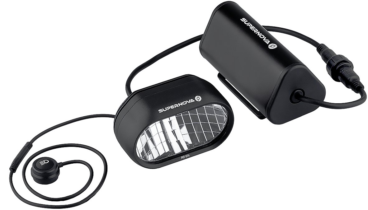 Lampka przednia SUPERNOVA B54 PRO na akumulator