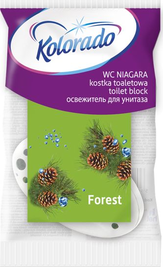 Kolorado Kostka toaletowa kolorado Niagara Leśna 35g uniwersalny