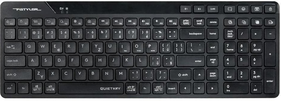 Klawiatura A4Tech FStyler FBK27C AS (FBK27CAS-BK)