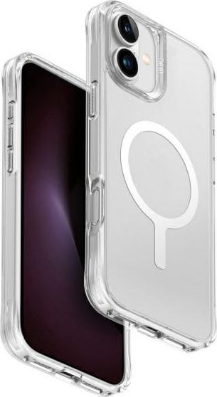 UNIQ LifePro Xtreme iPhone 16 Plus 6.7" Magclick Charging Case Clear/Frost Clear