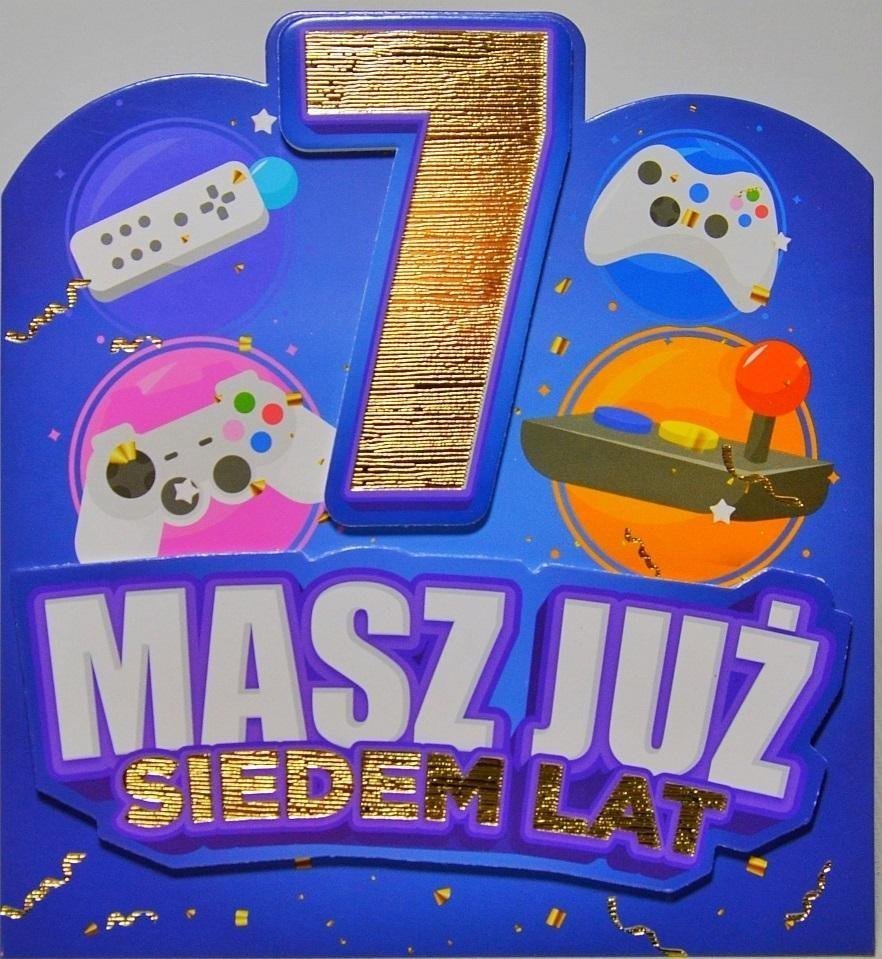 Yeku Karnet Urodziny 7