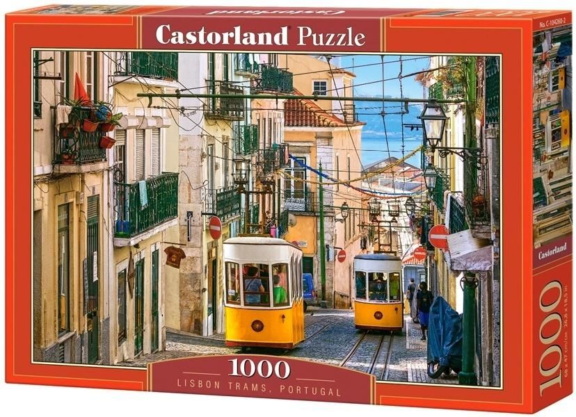 Castorland Puzzle 1000 Lisbon Trams Portugal