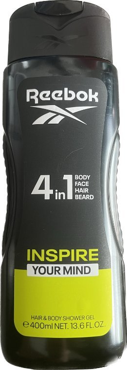 Reebok Inspire Żel pod prysznic dla mężczyzn 4w1 400ml