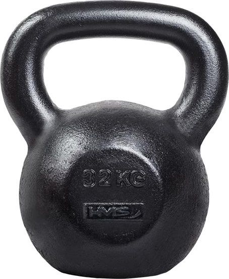 Kettlebell HMS KZG32 żeliwny 32 kg