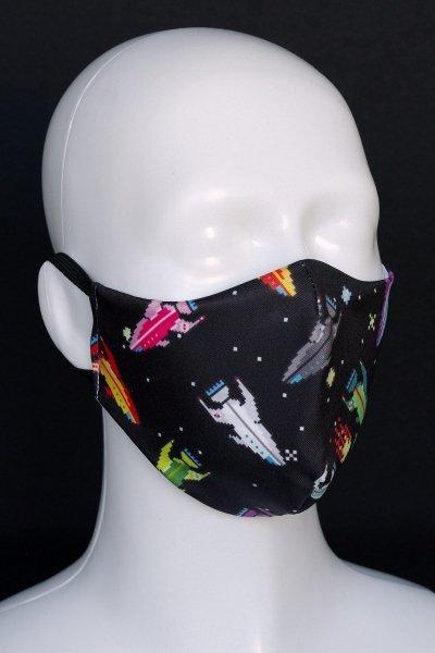 AUUU Maska na spacer z Psem - RAKIETOWY ZAWRÓT GŁOWY