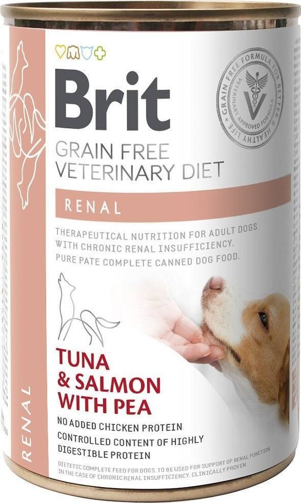 Brit Brit Grain Free VET Diets Dog Can Renal 400g