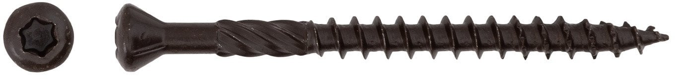 TERRACE SCREW T20 4.2X55 BROWN (200)