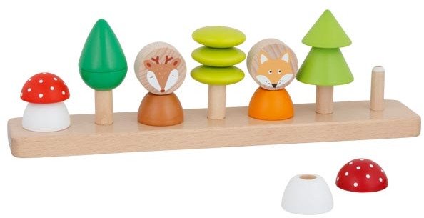 Sorter kolorów i kształów Leśne klimaty, Goki