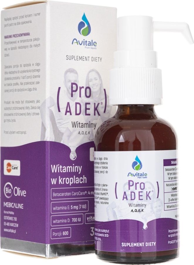 Aliness Avitale Witamina ProADEK - 30 ml