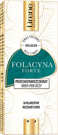 Lirene LIRENE Folacyna Forte krem pod oczy przeciwzmarszczkowy 15ml
