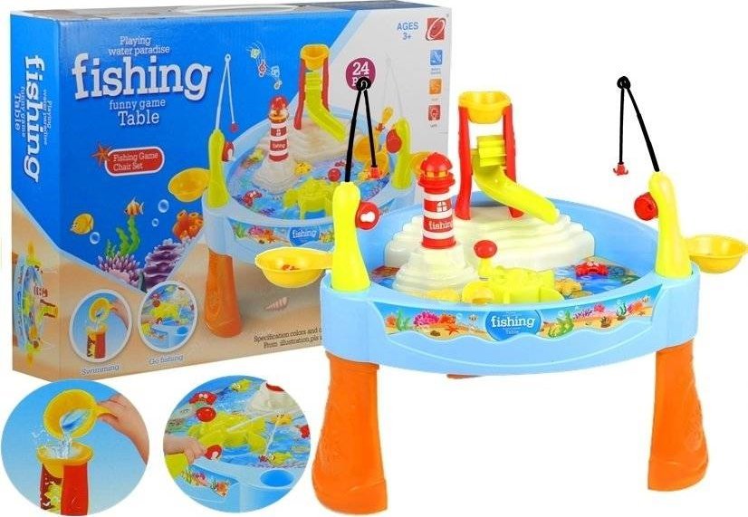 LeanToys Gra łowienie rybek Stolik Wodny