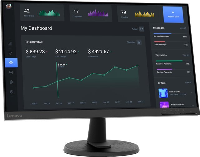 Monitor Lenovo C24-40 (63DCKAT6EU)