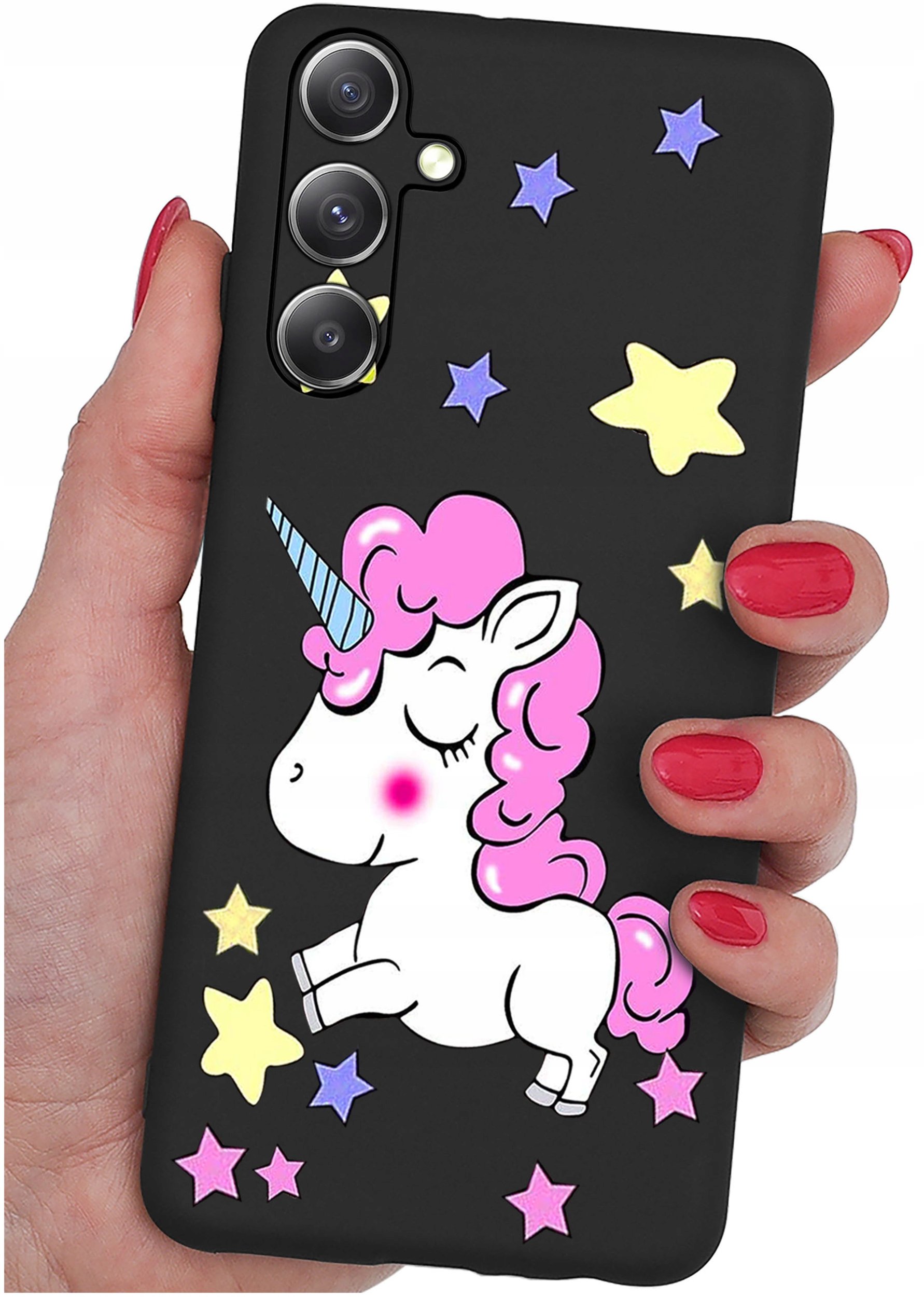 ETUI do Samsung S25+ Plus | WZORY | SILIKONOWE MATT CASE + SZKŁO 9H