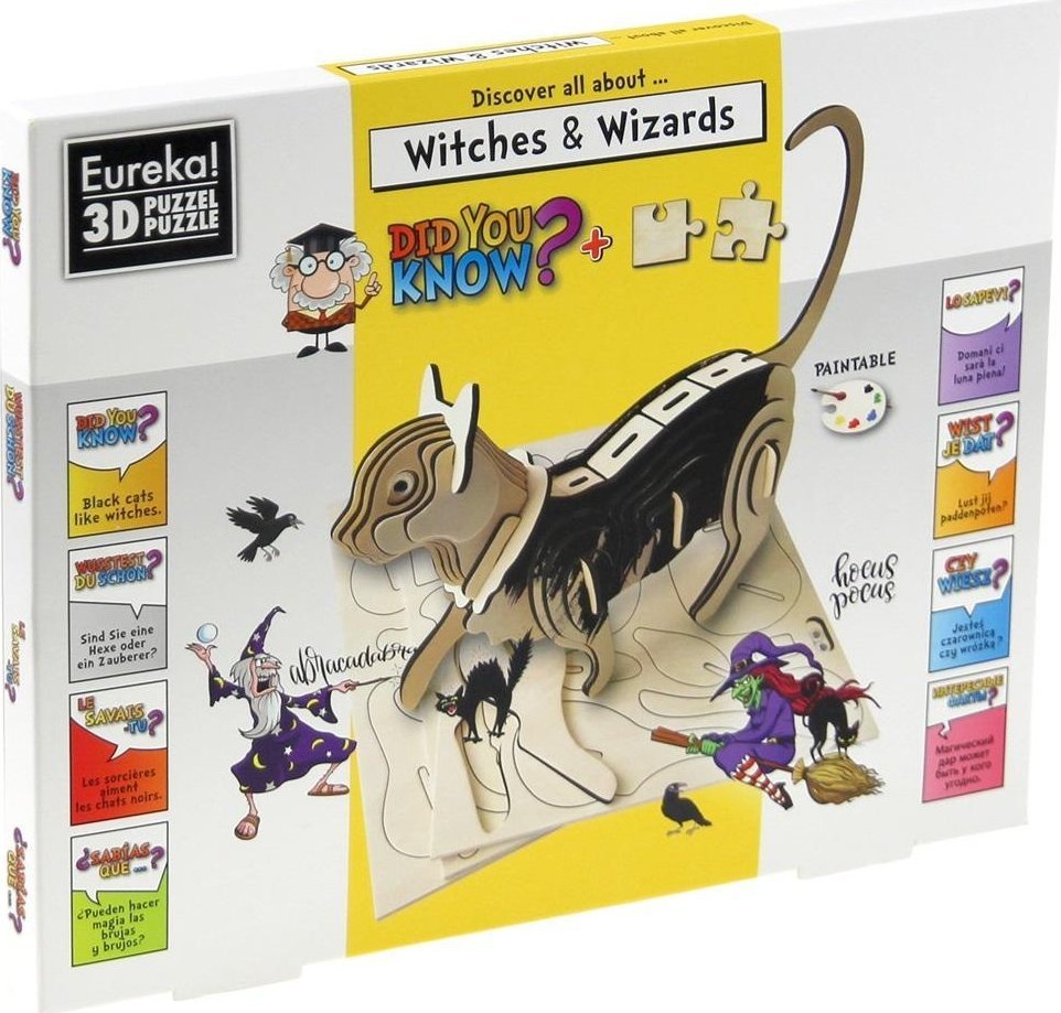 Łamigłówka drewniana Gepetto - Czarownice