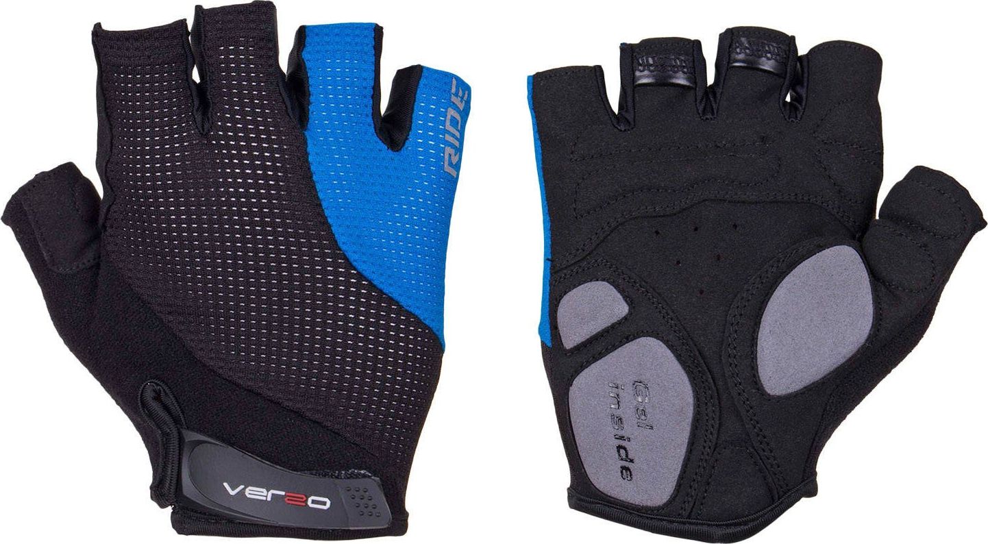 Verso Rękawiczki rowerowe Verso SB-01-7037-A czarno-niebieskie L