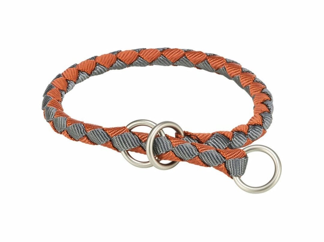 Obroża treningowa Trixie Pomarańczowy Grafit 30-36 cm