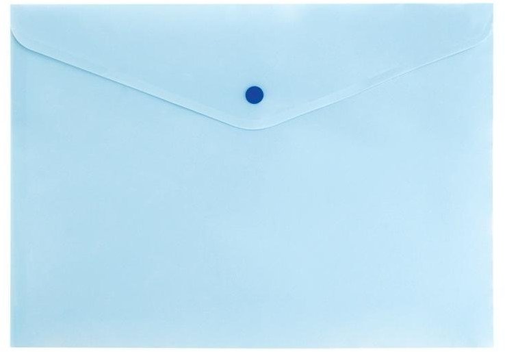 Koh I Noor Teczka A4 zamykane na zatrzak pastel niebieski