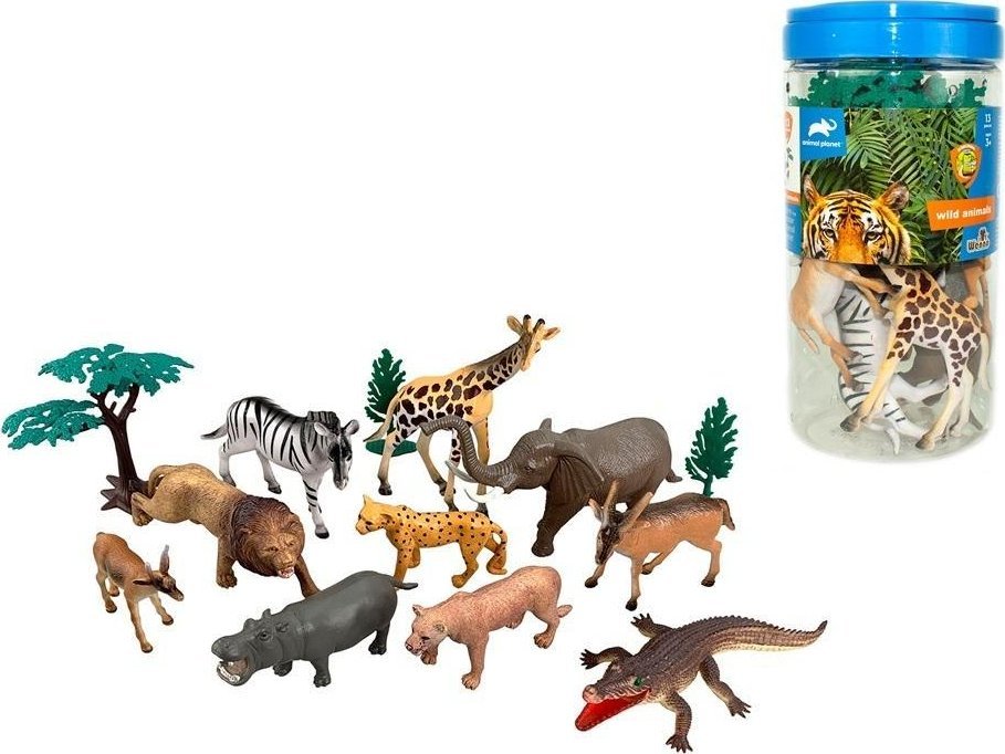 Zwierzęta Safari 13szt