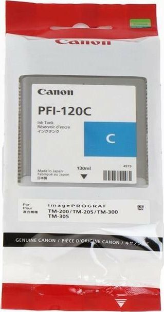 Tusz Canon Tusz PFI120C Cyan 130 ml