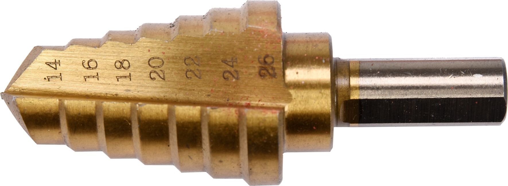 Wiertło Yato stopniowe walcowe 14 16 18 20 22 24 26mm (YT-44743)