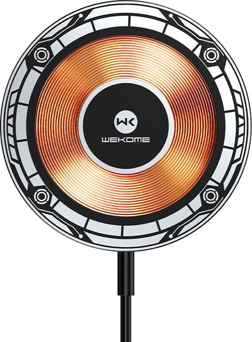 Ładowarka Wekome WEKOME WP-U99 Vanguard Series - Ładowarka indukcyjna MagSafe 15W (Czarny)