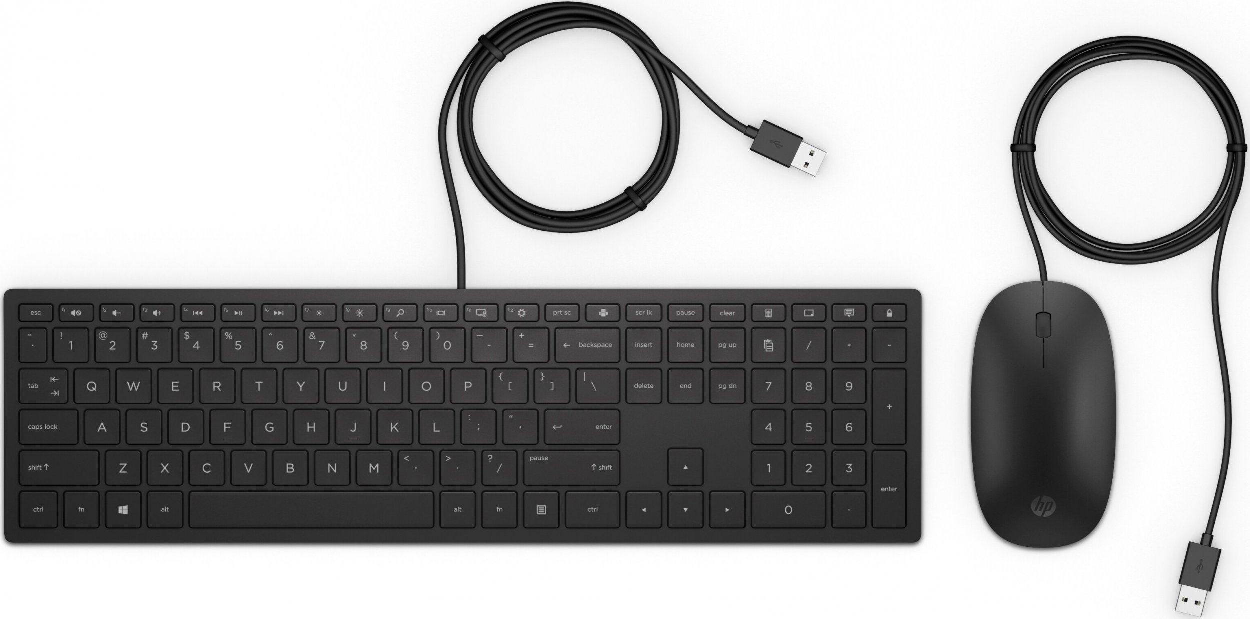 Klawiatura HP HP Inc. WIRED KEYBOARD & MOUSE 400/. IN