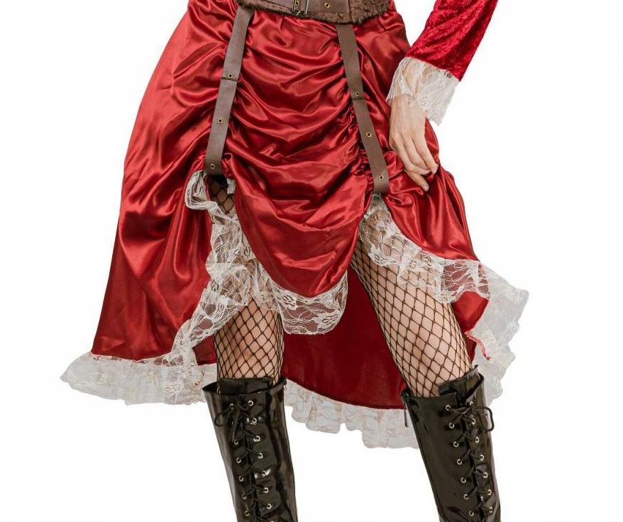 Strój dla dorosłych Steampunk sukienka rozm.S