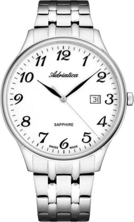 Zegarek Adriatica Zegarek Adriatica A1300.5123Q męski klasyczny szwajcarski .