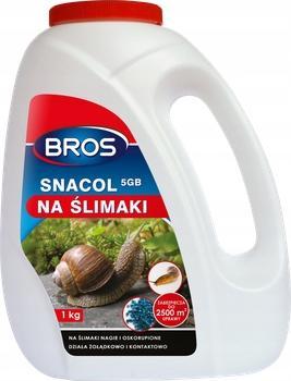 Bros Snacol Środek Na Ślimaki 1kg Butelka Bros