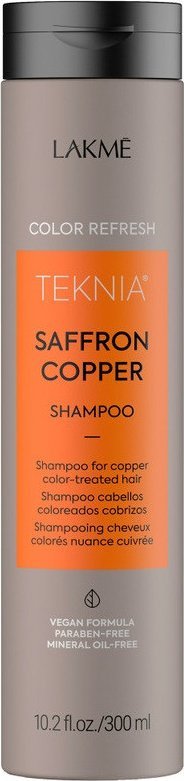 Lakme Teknia Saffron Copper Shampoo Refresh szampon odświeżający kolor do włosów miedzianych 300ml