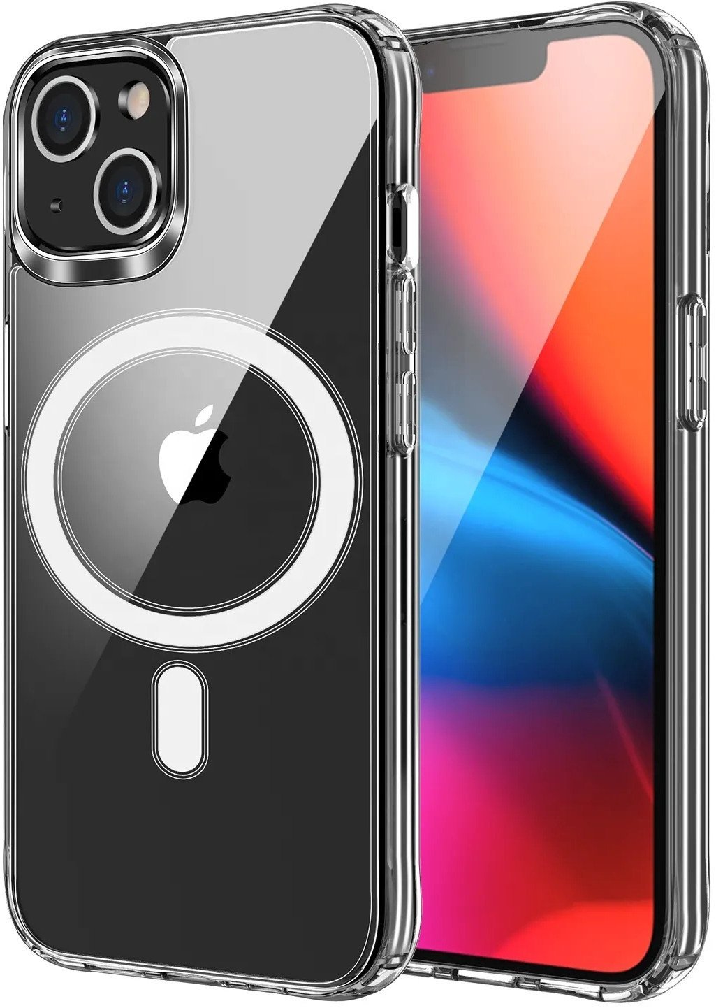 Futerał CLEAR MAG COVER z ochroną aparatu kompatybilny z MagSafe do IPHONE 17 transparent