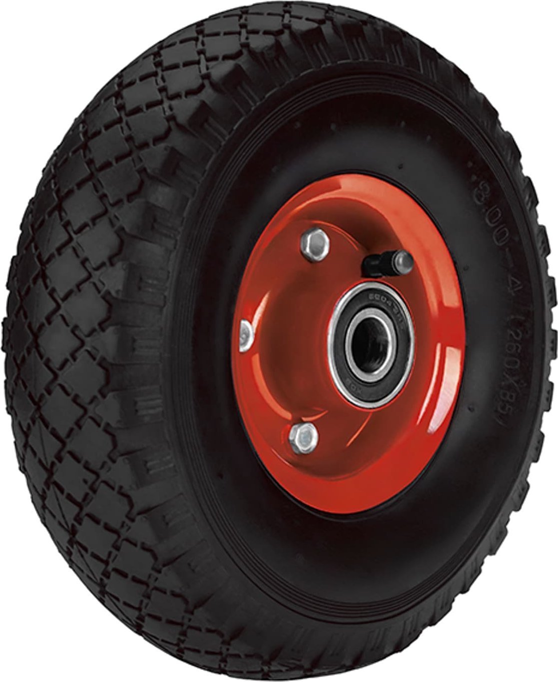 Blow Koło 26cm do taczki wózka 260x85 3.00/4 CZERWONE