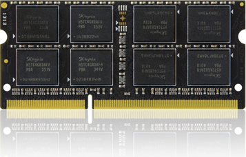 Pamięć do laptopa TeamGroup Elite, SODIMM, DDR3L, 4 GB, 1600 MHz, CL11 (TED3L4G1600C11-S01)