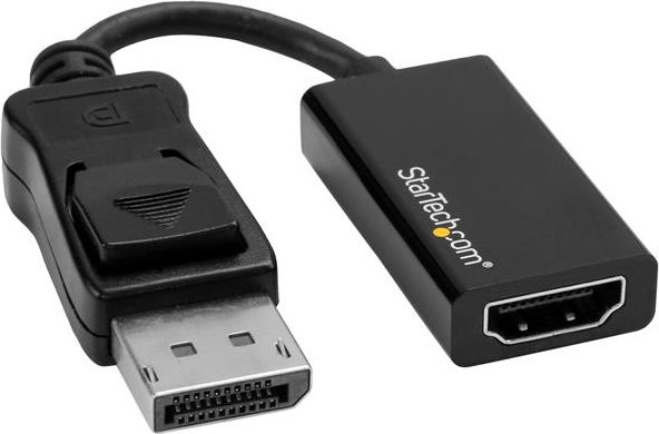 Adapter AV StarTech DisplayPort - HDMI czarny (DP2HD4K60S)