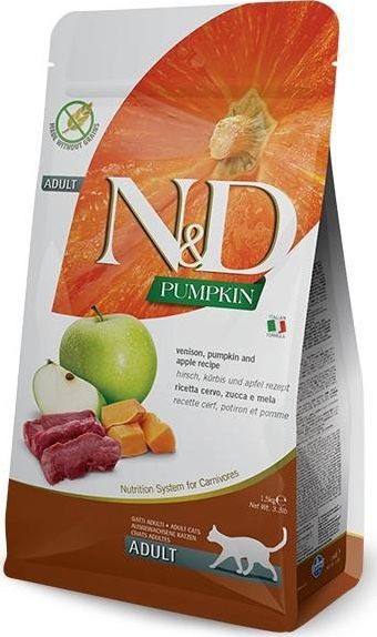 Farmina Pet Foods FARMINA KOT N&D 1,5kg PUMPKIN VENISON APPLE