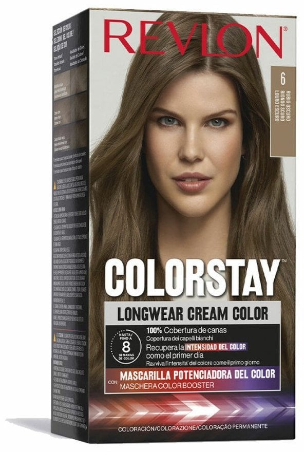 Trwała Koloryzacja Revlon Colorstay Ciemny Blond N 6
