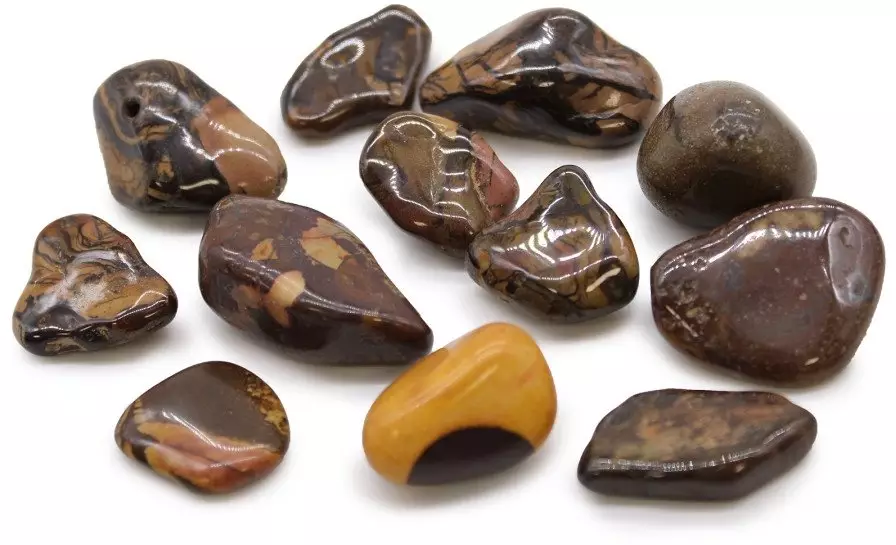 Kamień Afrykański Średni - Jaspis Nguni | 12 sztuk