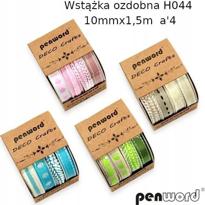 Teka Wst±żka ozdobna 10mmx1,5m 4szt (12kpl)