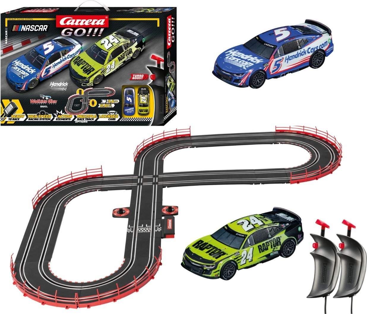 Carrera Carrera Go 20062583 NASCAR Watkins Glen Duel 3,6m