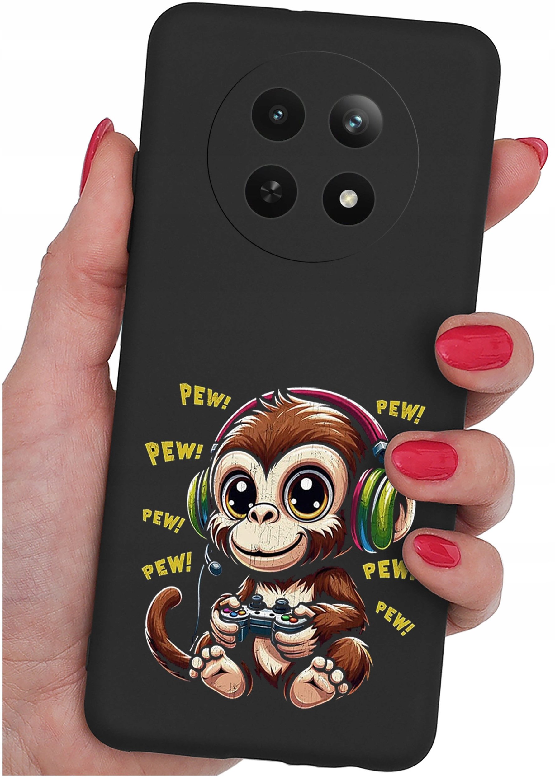 Etui do Realme 12 5G | 12x 5G WZORY |SILIKONOWE MATT CASE + SZKŁO 9H